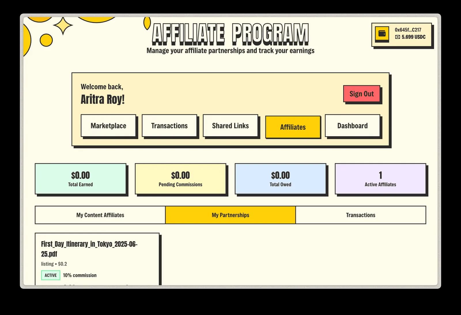 Cash Drive marketplace
